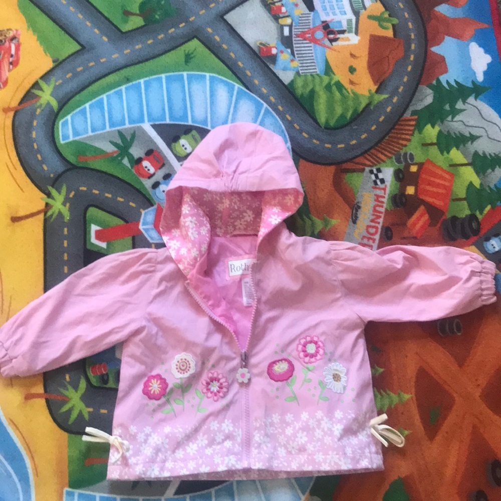 Girls flower jacket